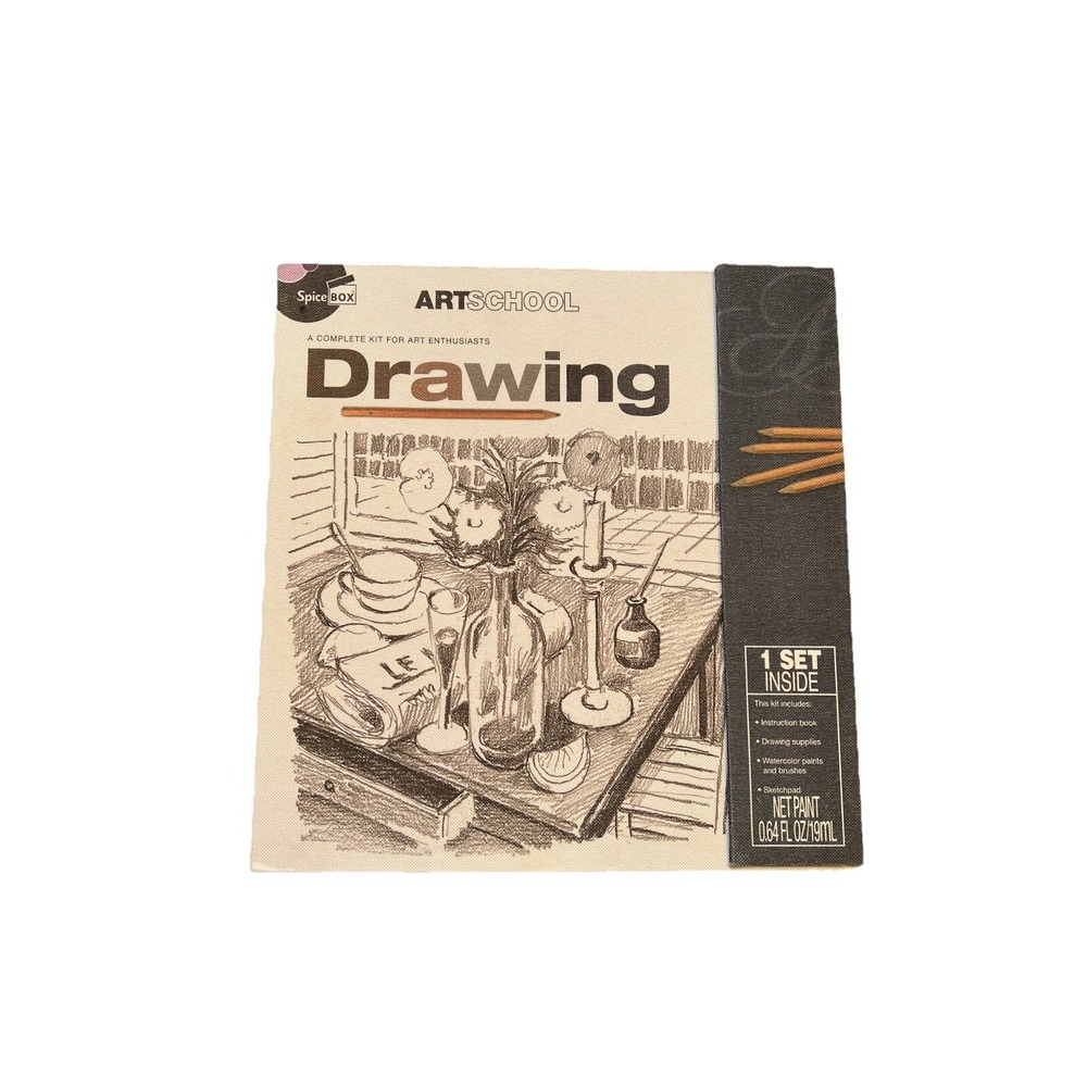 ARTSCHOOL A COMPLEX KIT ART ENTHUSIASTS DRAWING 1 SET-New